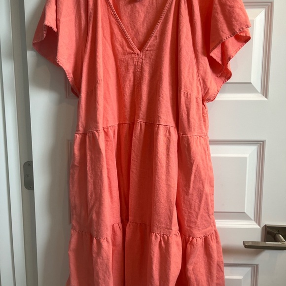 Universal Thread Coral Dress - Picture 1 of 3